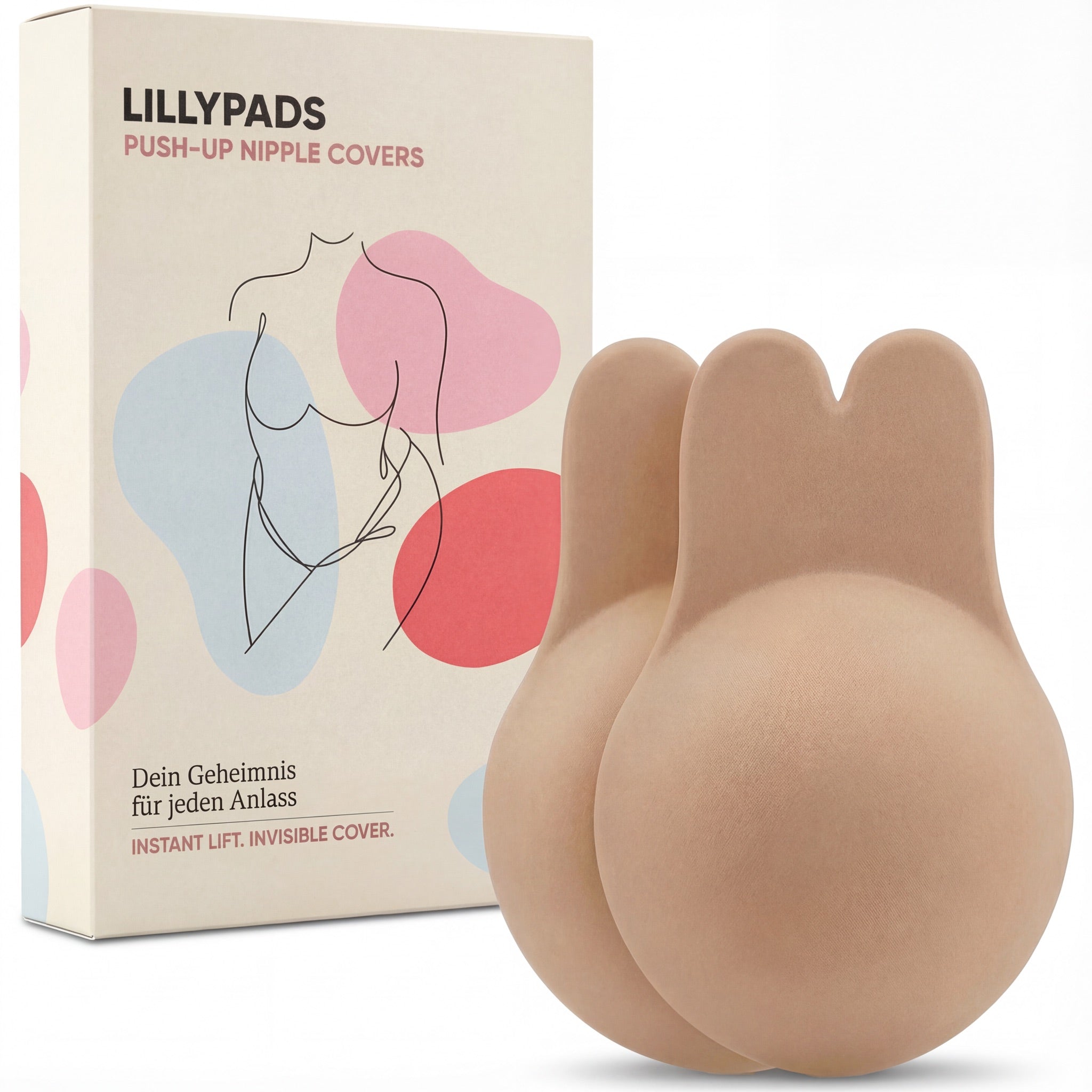 Lillypads Push Up Nipple Pad Nude