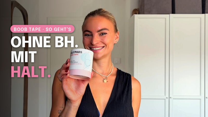 Boob Tape richtig kleben – Halt ohne BH, so geht's
